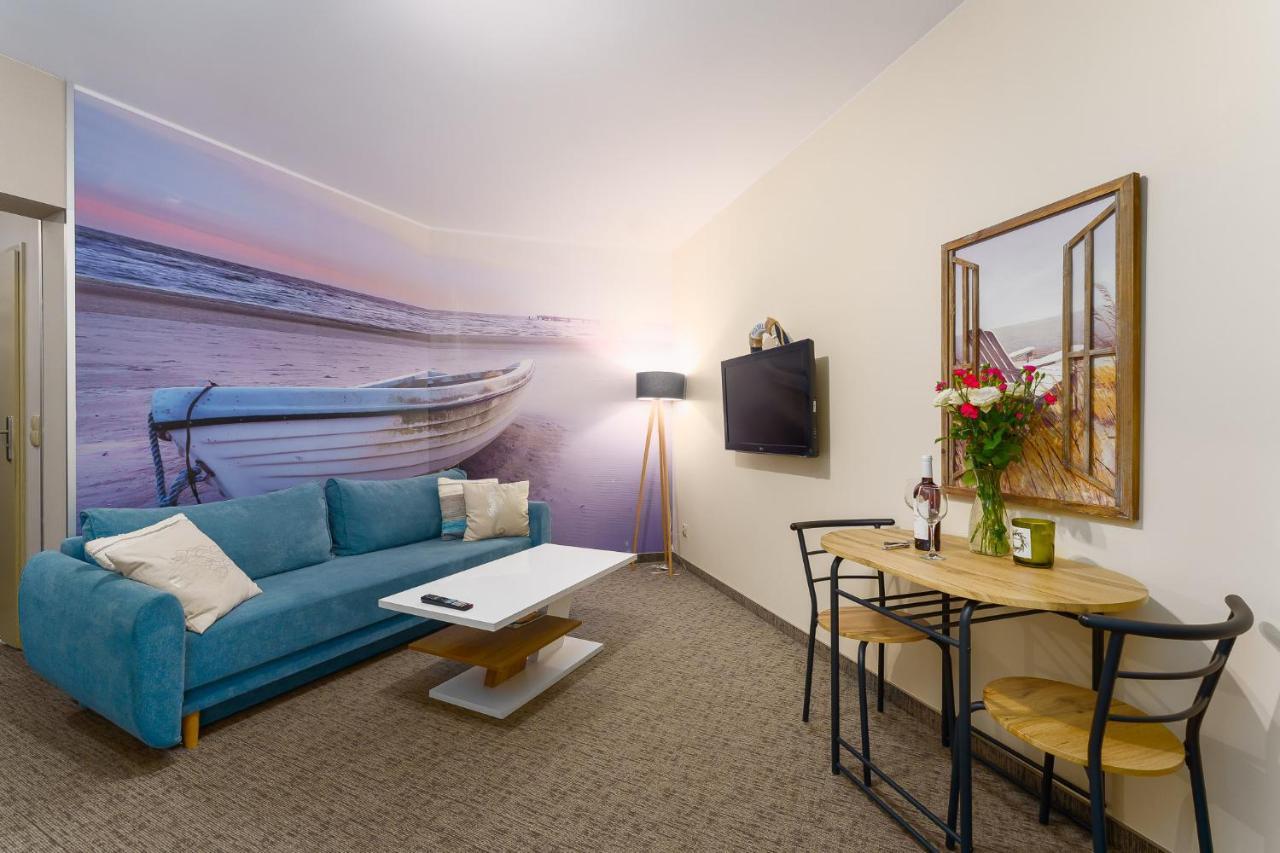 Apartamenty Prywatne W Hotelu Przy Plazy Diva Kolobrzeg Dış mekan fotoğraf